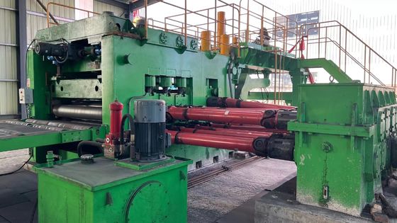 Linha de produção de descoloração e nivelamento de folhas de metal de 380V para peso de bobina de 35T
