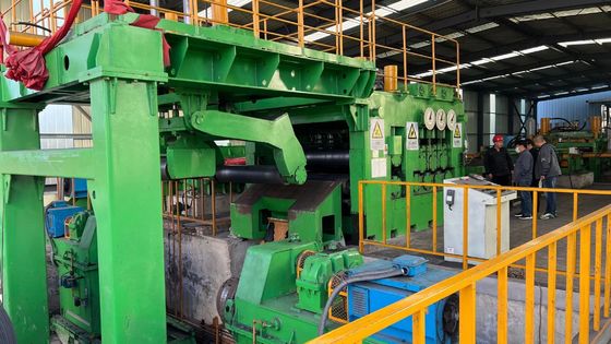 Linha de produção de descoloração e nivelamento de folhas de metal de 380V para peso de bobina de 35T