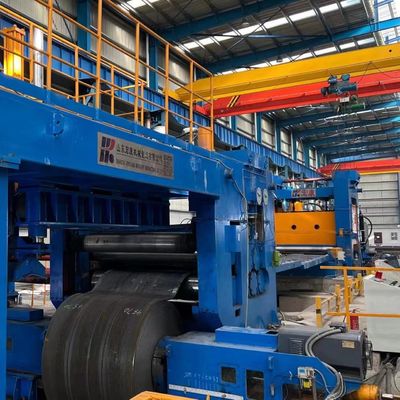 Linha de produção de descolagem e nivelamento de folhas de metal de 730KW para longa vida útil