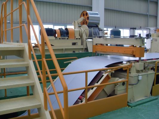 Equipamento de enrolamento de sucata e sucata de chapas de aço com velocidade de corte de 20 a 40 m/min