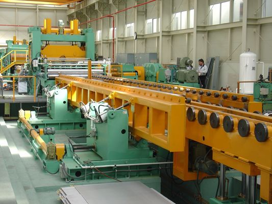 Linha de empilhamento de descolagem de bobina de aço para nivelamento de corte de cabelo com componentes do núcleo da bomba de 380V