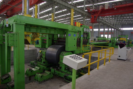 Máquina de corte em linha de aço a quente para descolagem, nivelamento, corte e empilhamento