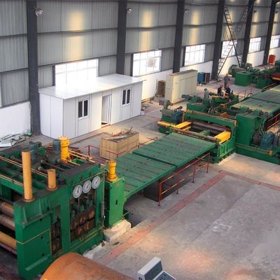 Linha de empilhamento de descolagem de bobina de aço para corte em comprimento de aço em rolos a quente