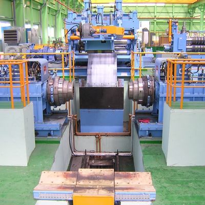 Linha de empilhamento de descolagem de bobinas de aço inoxidável de alta velocidade
